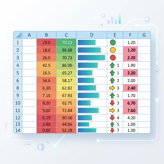 Conditional Formatting nâng cao trong Excel