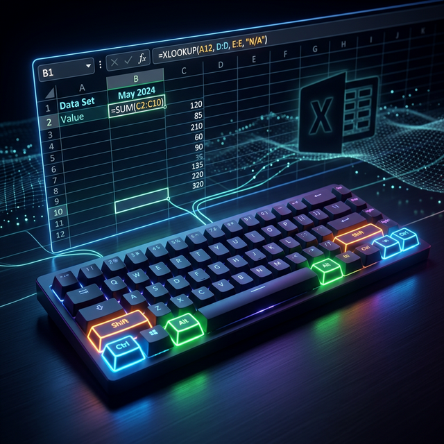 50 phím tắt Excel quan trọng 50 phím tắt Excel quan trọng