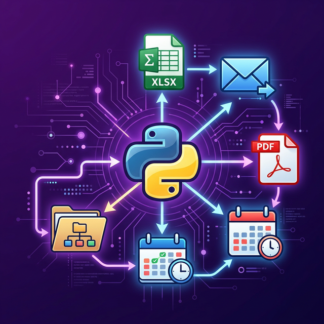 Python Automation Cho Dân Văn Phòng: Tự Động Xử Lý File, Email, PDF Và Web Scraping